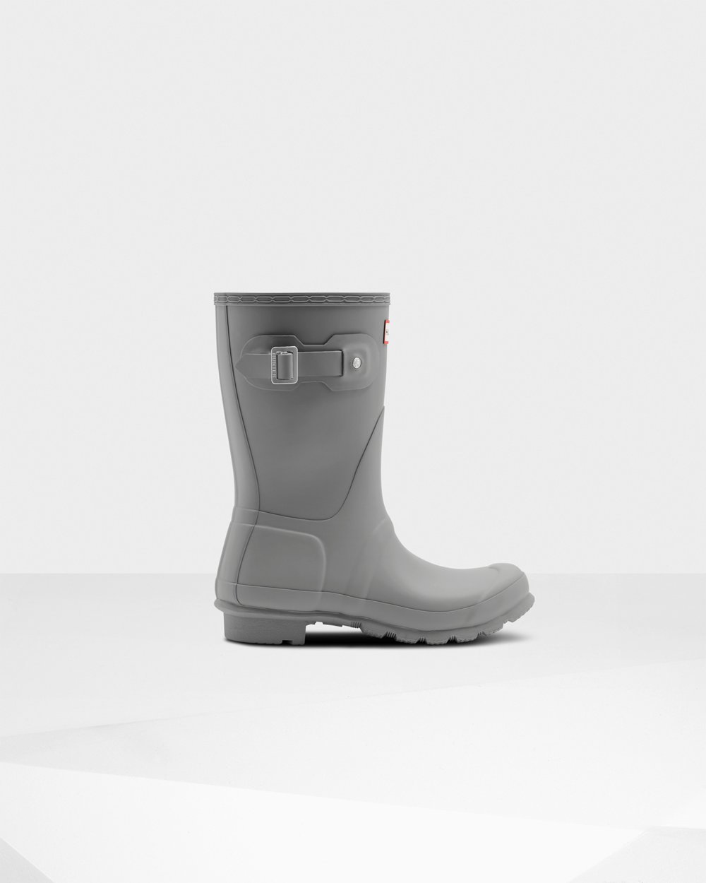 Womens Hunter Short Rain Boots Grey - Original - 2810695-PT